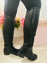 Imogen Knee High Boot-Black