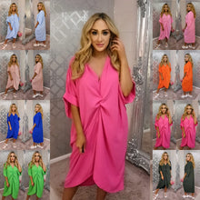 Kayla Knot Dress- 8 Colours