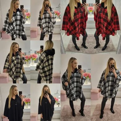 Winter Poncho - 5 Colours
