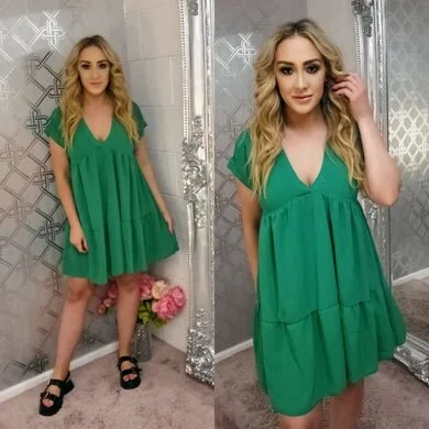 Emily Smock Dress -4 Colours