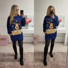 Reindeer Long Sweater - 4 Colours