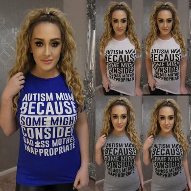 Bad Ass Mum Top ADULT- 5 Colours