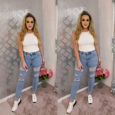 Ava Ripped Jeans