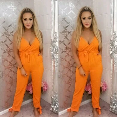 Natasha Jumpsuit - Orange