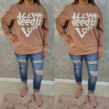 All We Need Is Love Sweater -3 Colours