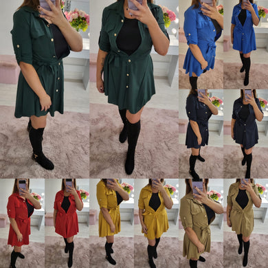 Sienna Shirt Dress- 6 Colours